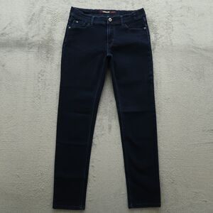 Jordache Jeans Youth/Girls Size 16 Blue Low-Rise Skinny Denim Pants 29" Inseam